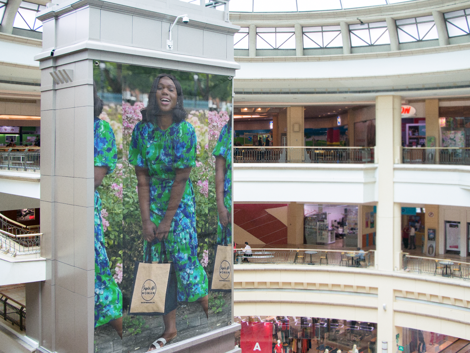 FREE INSPIRE ME WOMAN JUTE BAG