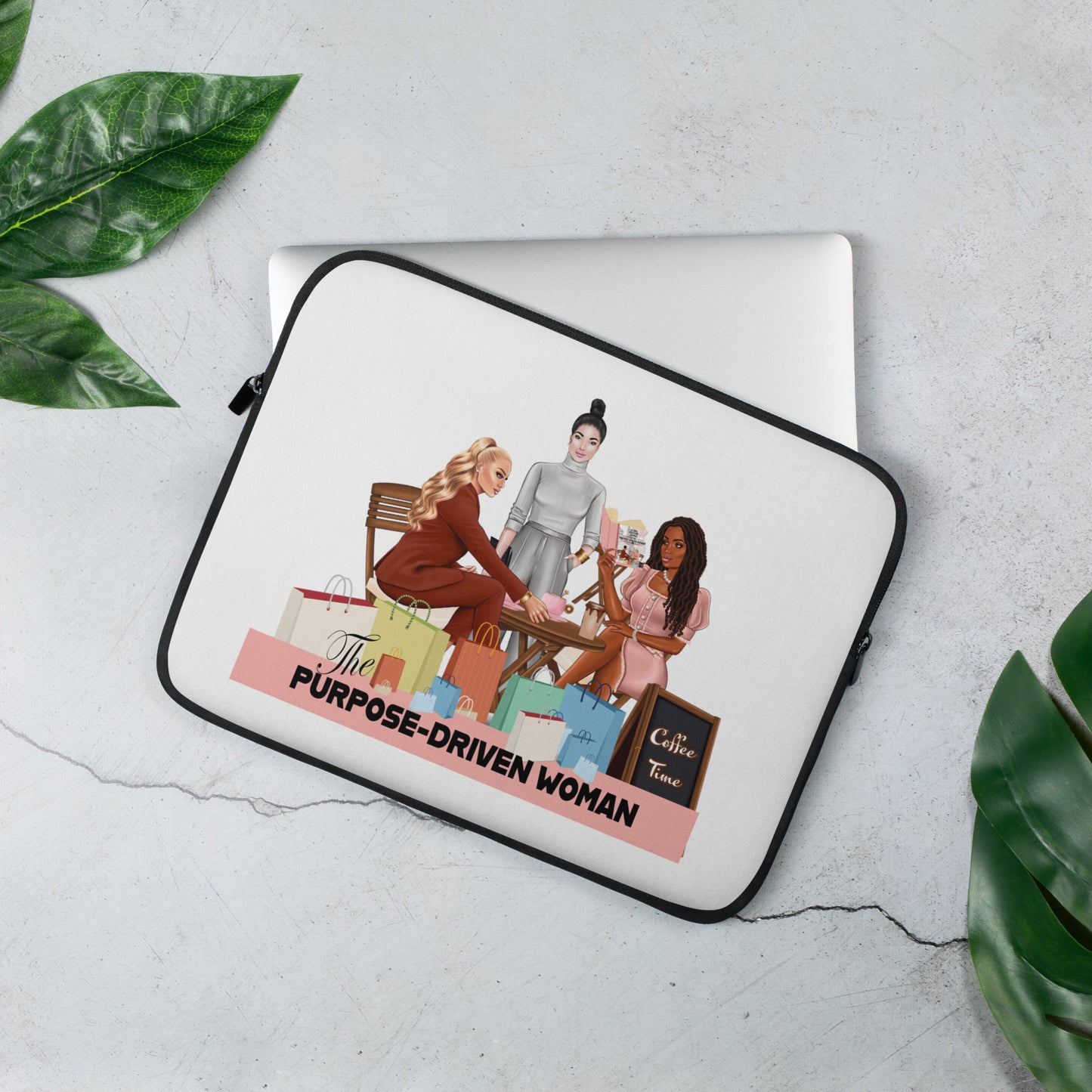 Purpose-Driven Woman Laptop Sleeve